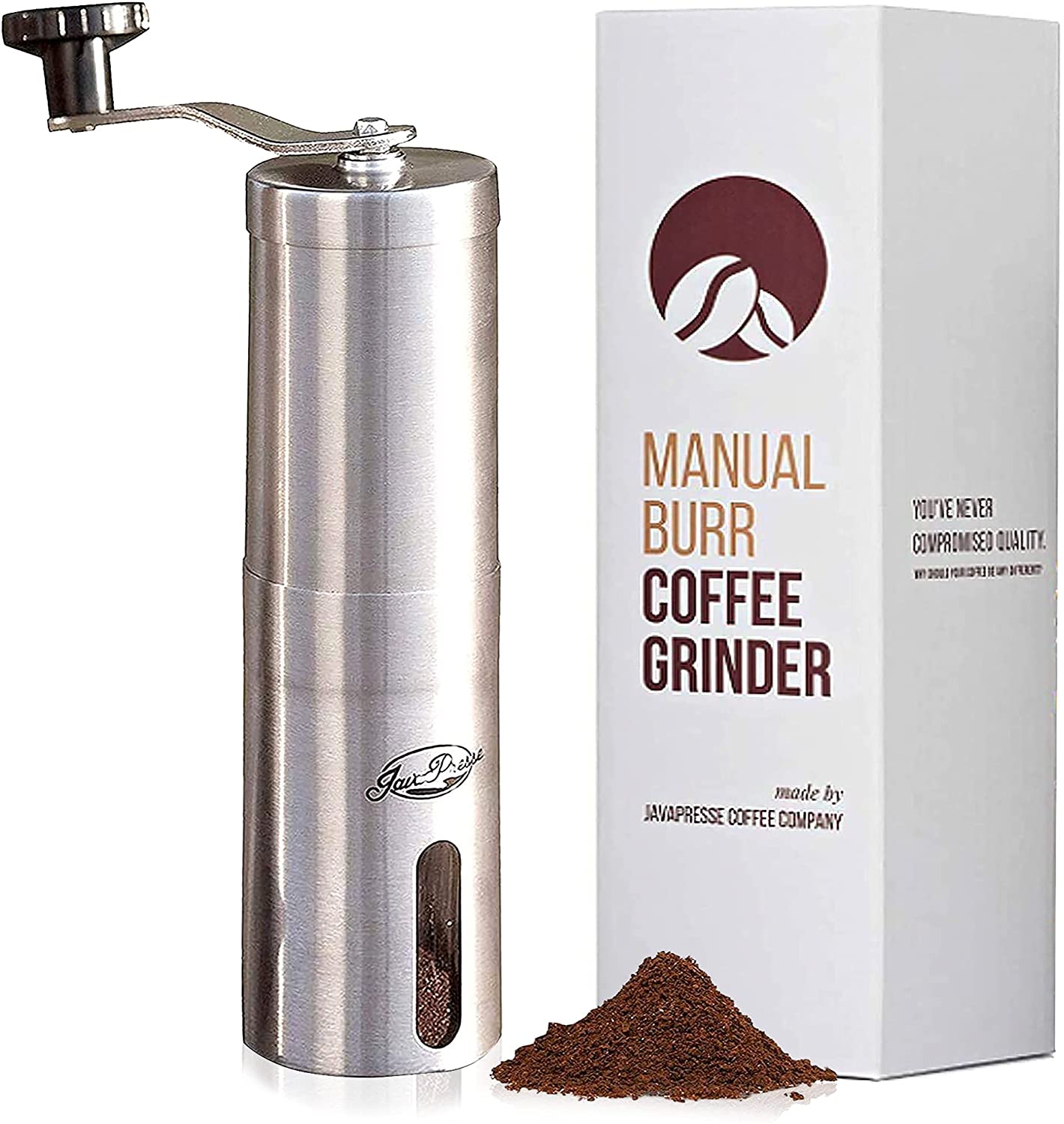 Best Coffee Gear: manual burr coffee grinder