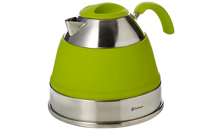 Outwell Collaps Kettle, Lime Green, 2.5 Litre