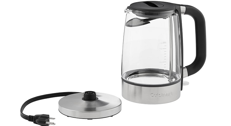electric glass cuisinart tea kettle