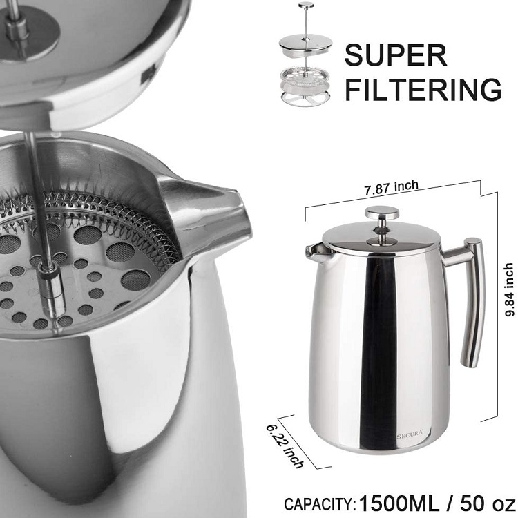 About the Belwares French Press Coffee Maker